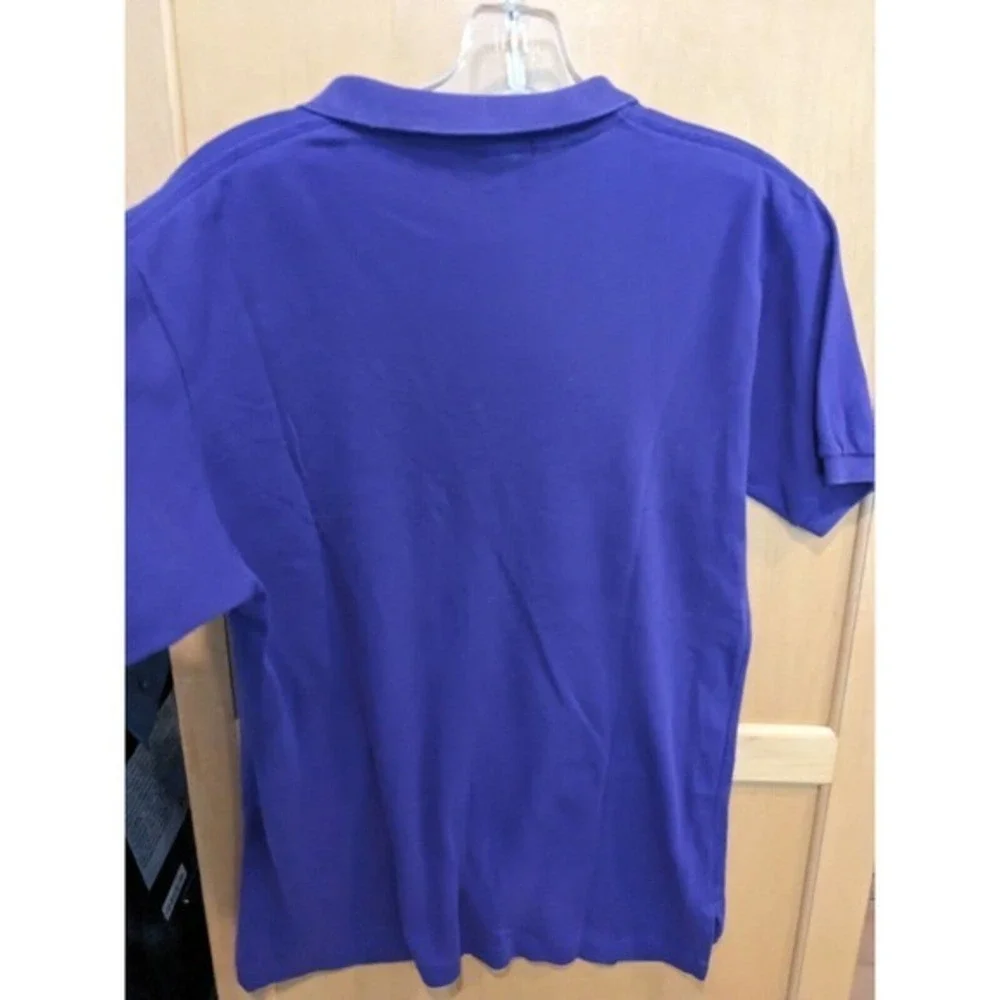 Polo Ralph Lauren Mens SMALL Purple‎ short Sleeve Button Down Shirt Casual Polo